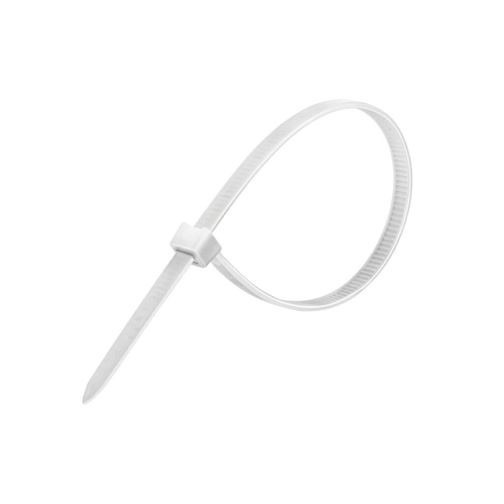 Abraçadeira de nylon 300x4,8mm branca